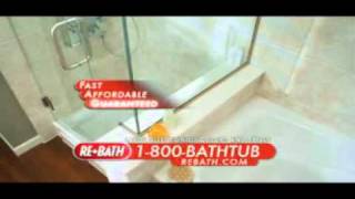 Bathtub to Walk In Shower Conversion with ReBath [upl. by Ydnim72]