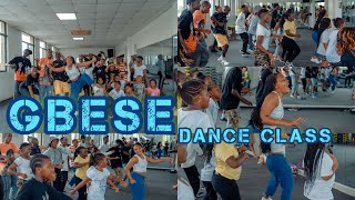 MAJEEED FT TIWA SAVAGE GBESE DANCE CHOREOGRAPHY BY ANGEL NYIGU [upl. by Nnaeilsel]