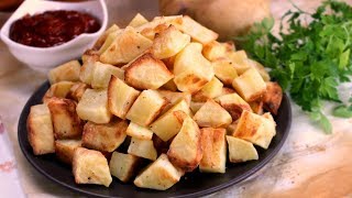 PATATAS al HORNO con ESPECIAS Muy Poco Aceite  Papas Asadas Fáciles y Ricas [upl. by Attezi]