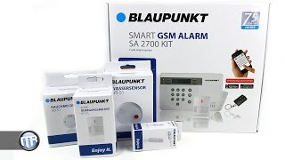 Blaupunkt Alarmanlage im Test  SA2700 StarterKit Deutsch [upl. by Aryn]