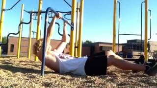 One arm plyo inverted rows sort of [upl. by Kaazi]