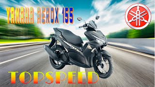 Yamaha Aerox 155  Top Speed Via Gps speedometer [upl. by Anastasie]