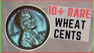 10 Rare Wheat Pennies Worth Money [upl. by Neneek]