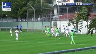 BJunioren  10  Lilian Egloff  VfB Stuttgart 2 vs SGV Freiberg Fußball [upl. by Wurtz]