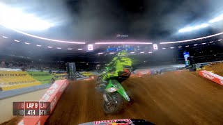 GoPro Ken Roczen  2020 Monster Energy Supercross  450 Triple Crown Race 3 Highlights  Arlington [upl. by Inavoy]