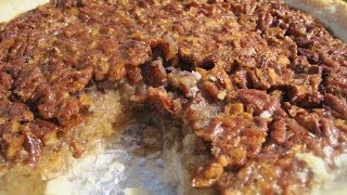 SOUTHERN PECAN PIE  How to make PECAN PIE Recipe [upl. by Nomed]