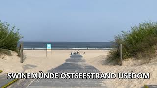 SWINEMÜNDE Ostsee Strand auf USEDOM in Polen [upl. by Becca]