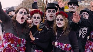 Fasching um den Ring in Ganderkesee 2017 [upl. by Ahsropal36]