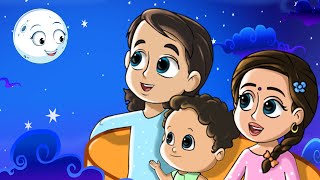 Chanda Mama Door Ke  चंदा मामा  Hindi Nursery Rhymes  FunForKidsTV [upl. by Signe497]