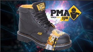 Botas PMA para trabajo de piel hechas en México [upl. by Milson]