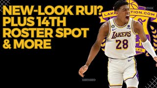 Lakers Open Roster Spot Projecting Rui Hachimura amp More [upl. by Wren]