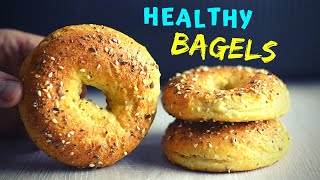 Healthy Bagels QUICK NO YEAST PERFECT FOR BREAKFAST [upl. by Hsatan781]