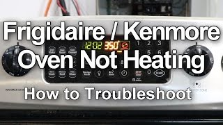 Frigidaire Oven Not Heating  How to Troubleshoot [upl. by Dias469]