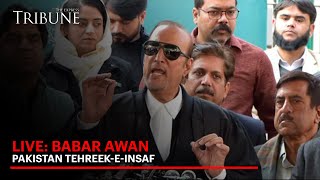 🔴LIVE Babar Awan news conference  The Express Tribune [upl. by Kaiser]