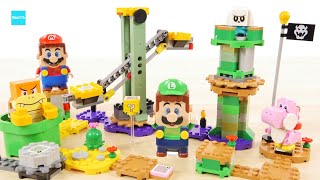 レゴ スーパーマリオ レゴ ルイージ と ぼうけんのはじまり 〜 スターターセット 71387 ／ LEGO Super Mario Adventures with Luigi Starter set [upl. by Nonnaehr]