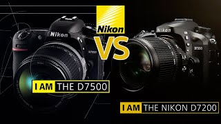 เปรียบเทียบกล้อง Nikon D7500 VS Nikon D7200 Mr Gabpa [upl. by Aneeres293]