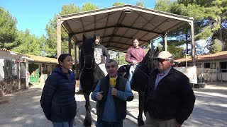 Radio Alcoy visita la Escuela de Equitación Peluca [upl. by Oninrutas]