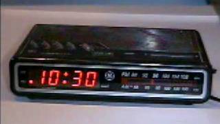 1993 GE Digitial Clock Radio [upl. by Narag]