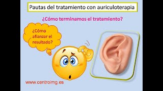 40 Pautas del tratamiento con auriculoterapia Técnicas de auriculoterapia Centro IMG [upl. by Trinl]