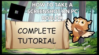 How To Take A Screenshot On Pc Roblox  Guide Glimpse [upl. by Hoshi]