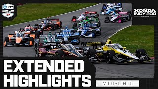 Extended Race Highlights  Honda Indy 200 at MidOhio  INDYCAR SERIES [upl. by Larcher]