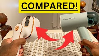 Rowenta steamer vs Huihong steamer COMPARISON review [upl. by Berstine]