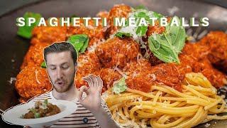 SPAGHETTI MEATBALLS  Mad på budget  Jacob Jørgsholm [upl. by Martguerita]