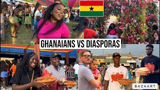 SUMMER EDITION  Ghanaians VS Diasporas  Inside Accras Largest FESTIVAL  Moving to Ghana [upl. by Abbye333]