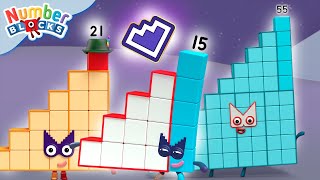 Step Squad to the Rescue Compilation  Learn to Count  Maths Cartoons for Kids  Numberblocks [upl. by Anerbes]