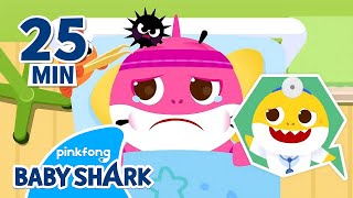 Baby Shark Doctor Mommy is Sick  Compilation  Hospital Play Song amp Story  Baby Shark Official [upl. by Atinas600]