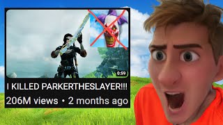 Parker Reacts to quotI Killed ParkerTheSlayerquot videos 😂 [upl. by Mauri]