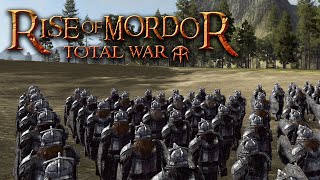 BATTLE DEEP IN THE MOUNTAINS  Total War Rise of Mordor [upl. by Medora255]