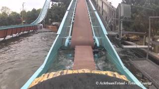 Universal Studios Islands of Adventure Orlando Splash Rides Ripsaw Falls Jurassic Park [upl. by Persian]