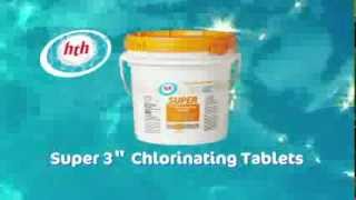 Introducing HTH® Super 3quot Chlorinating Tablets [upl. by Pillihpnhoj]