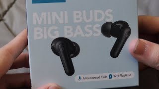 soundcore by anker life p2 mini earbuds unboxing [upl. by France]