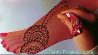 pair ki mehndi designs😍Mehandi ki design♥️pairon ki mehndi designs😊mehandi ke design mehandi design [upl. by Ainej672]