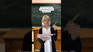 POV your teacher cant pronounce your Asian name [upl. by Kristos]