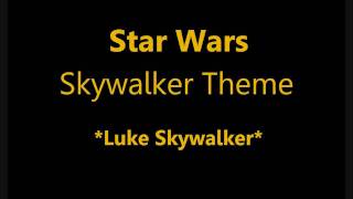 Star Wars Skywalker Theme HD Stereo [upl. by Linehan]