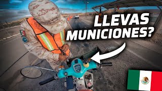 LA POLICIA DE MEXICO ME PARA PENSANDO QUE LLEVO MUNICIONES😱👀  BAJA CALIFORNIA🇲🇽 [upl. by Tavia768]