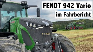 Fendt 942 Vario im Fahrbericht [upl. by Nnayr119]