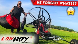 Paramotor Quad  Stability of BlackHawk LowBoy 3 [upl. by Atalanta371]