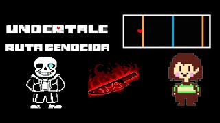 UNDERTALE RUTA GENOCIDA [upl. by Alyose]