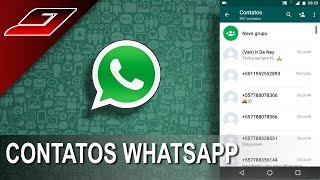 Após atualização não encontro os contatos do Whatsapp  Canal Guajenet [upl. by Jerrold]