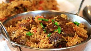 One Pan Aromatic Beef and Rice in 30 Minutes [upl. by Sitoel]