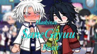 Hashiras react to Giyuu  SaneGiyuu [upl. by Akelahs]