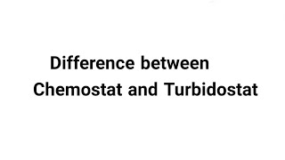 Difference between chemostat and turbidostat  Microbial growth  Muskan yadav [upl. by Llesirg]