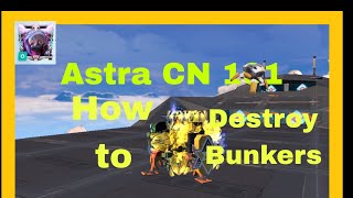 Astra CN 101  How to Easily Destroy Bunkers and LLancers  Astracraft CN Tutorial [upl. by Uuge]