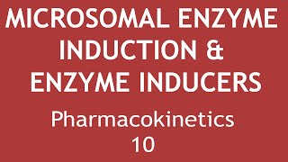 Microsomal Enzyme Induction amp Enzyme Inducers Pharmacokinetics Part 10  Dr Shikha Parmar [upl. by Jariah206]