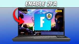 How To Enable 2FA on Fortnite  Turn On Fortnite Two Factor Authentication Tutorial [upl. by Malvina]