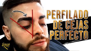 Cómo PERFILAR CEJAS con NAVAJA y TIJERAS TUTORIAL 🔥 [upl. by Aggappe]